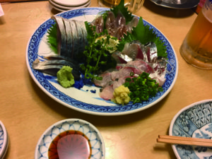 幡ヶ谷　魚貞　クジラ料理